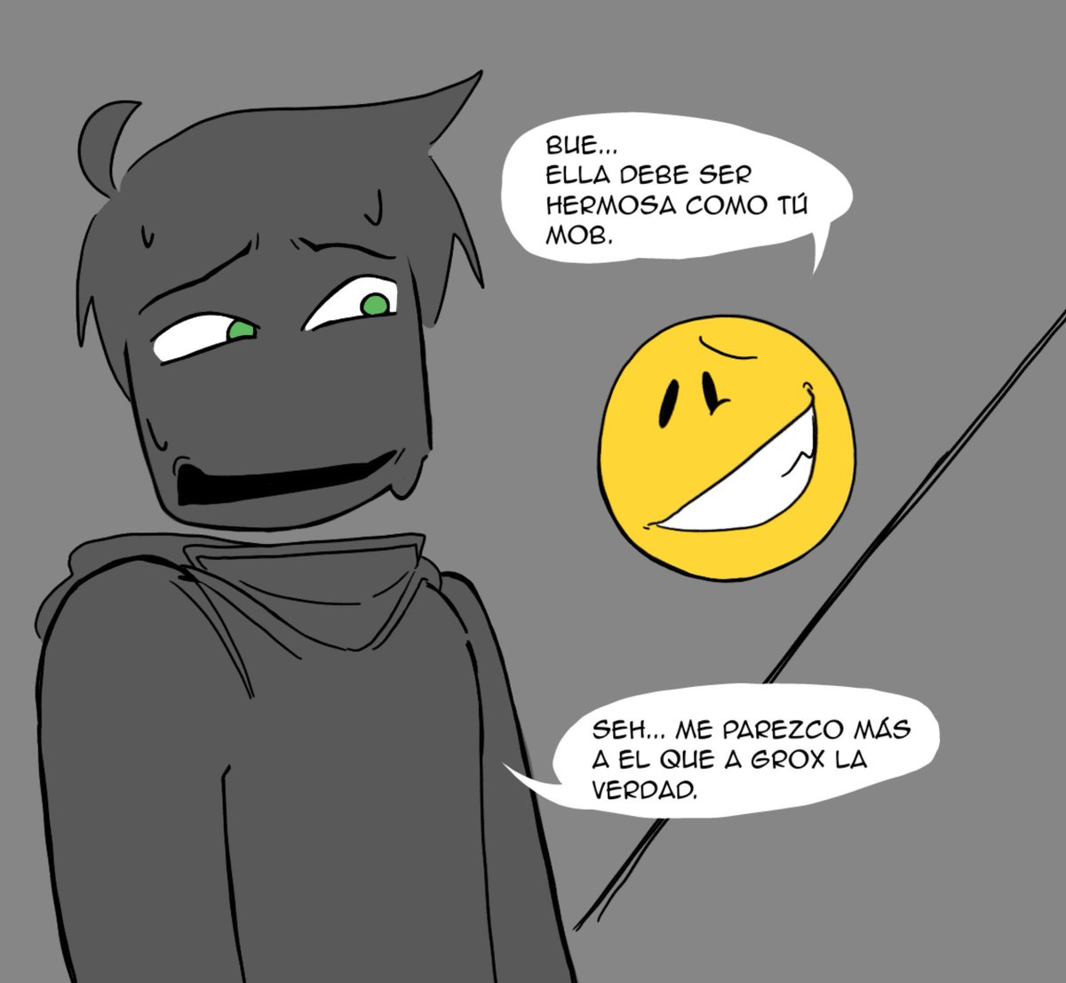 Yusep1616473's tweet photo. QUE TU PADRE ES EL NEGRO JOSÉ?! JAJAJA el comienzo de algo tóxico.👀
#mobverity #verity #froggydude #grox #frox https://t.co/vxPhQyY1FQ