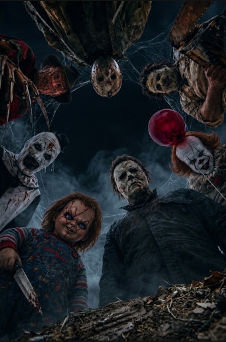ghostcrowdeath's tweet photo. Slashers 🖤🔪 https://t.co/MQhKNKmTEe