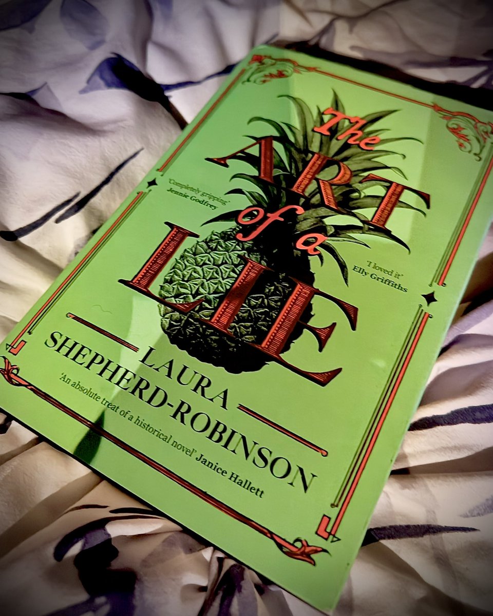 MattSPeet's tweet photo. #Book46 #BooksIn2026
The Art of a Lie by @LauraSRobinson. Georgian London, where greed wears perfume, hypocrisy passes for virtue. I loved its sharp intelligence, delicious malice, utter contempt for polite pretence. Wickedly clever, Beneath the sweetness, everything is rotten. https://t.co/kMXNK2iBuN