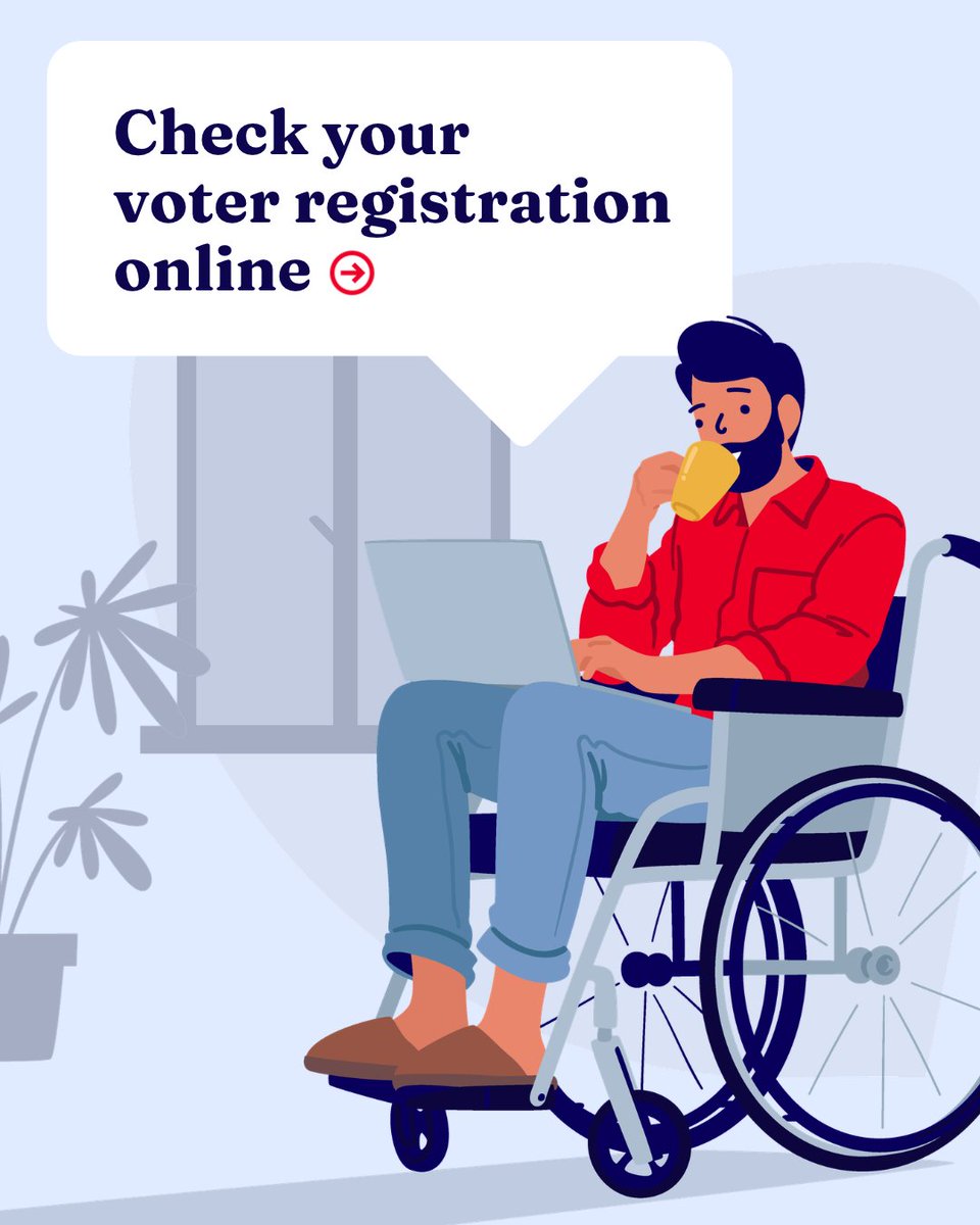 secstatewa's tweet photo. Are you registered to vote? Check your registration status today. https://t.co/nD90SDD3gX. https://t.co/1eUMaIR2pT