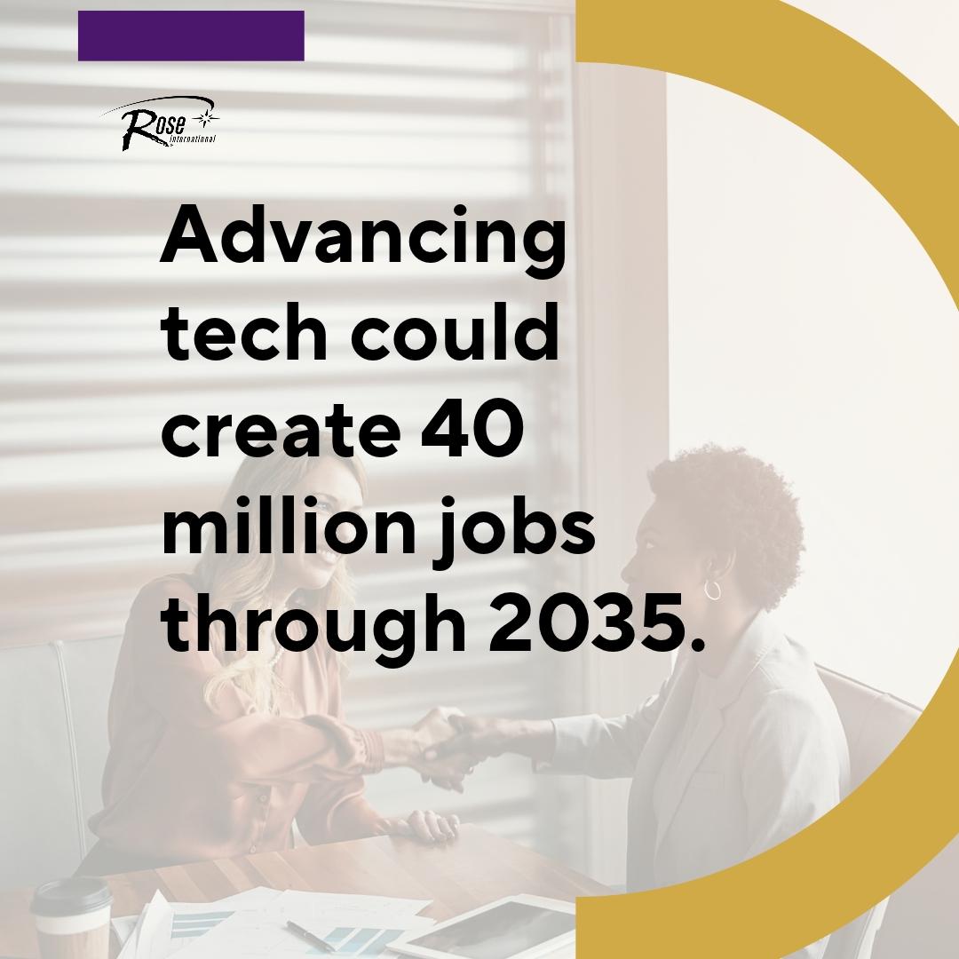RoseInt's tweet photo. Advancing technologies could force millions of U.S. workers to change jobs by 2035, as new McKinsey Global Institute found the which jobs could face career changes. AI and automation technologies could reduce worker demand by 21%, the equivalent of 36 million jobs. Further, 11 million workers might need to transition into different occupations. Agriculture, administrative support, food services and transportation are among the sectors facing potential disruptions. However, McKinsey also projected economic growth and emerging industries could create more than 40 million jobs during the same time frame.

#RoseInt #PeopleMakingItHappen #WorkforceDisruptions #Automation

📷: Canva Pro, Shutterstock