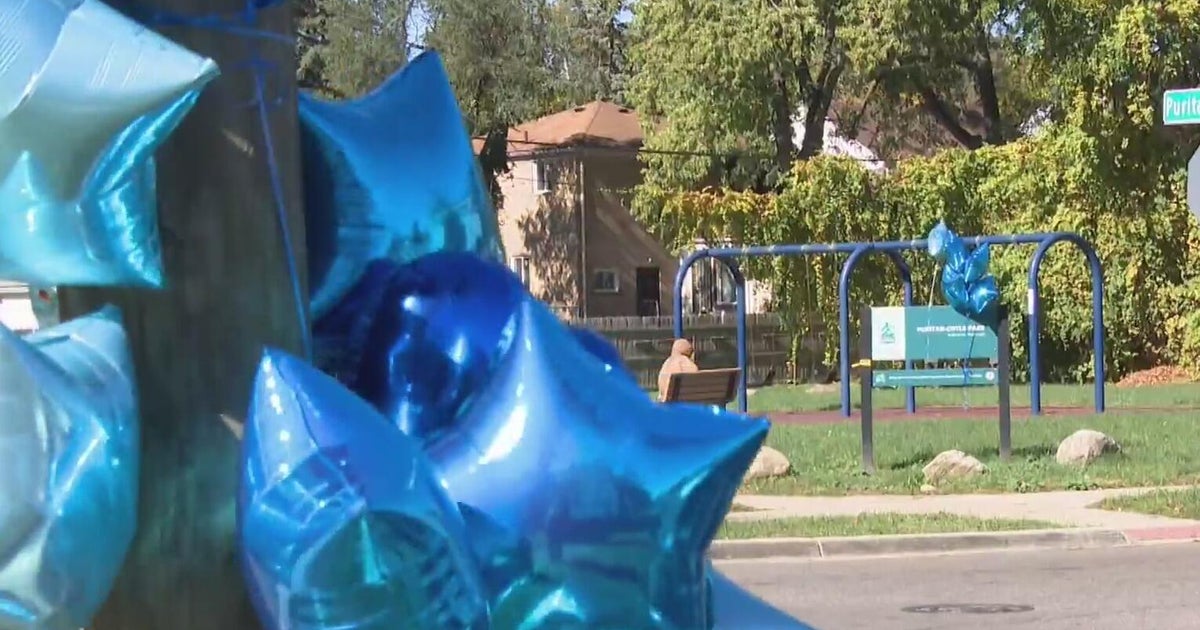 CBSDetroit's tweet photo. An 11-year-old was crossing the street to get to Puritan Coyle Park in Detroit when he was struck and killed by two cars on Saturday (link in bio). https://t.co/uEeC89ji30
