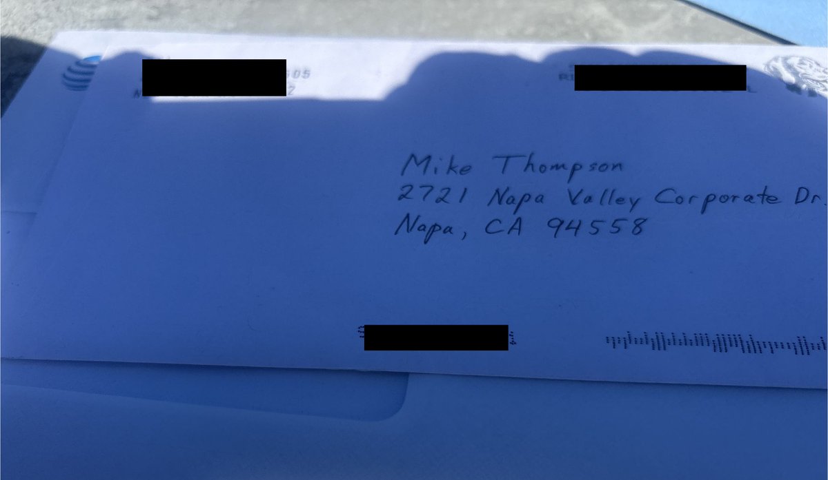 RepThompson's tweet photo. Recently, suspicious envelopes containing white powder have been mailed to Congressional offices across our country. Today, my office received one.

My team is trained to handle suspicious mail safely and I am relieved to report no one was hurt. Once my staff member identified the suspicious envelope, he did not open it and he alerted authorities immediately. Thank you to our local law enforcement and first responders who arrived on scene, including Napa County Fire Chief JC Greenberg, City of Napa Fire Chief Zach Curren, HazMat specialists with the Napa Interagency Hazardous Incident Team, and members of the Napa County Sheriff’s Office, Napa County Emergency Medical Services, and CalFire. The case has now been turned over to the FBI.

Political violence has no place in our democracy. This attempt to intimidate public servants and our staff will not succeed. Team Thompson will continue to do our jobs and serve the people of California’s Fourth District with pride.