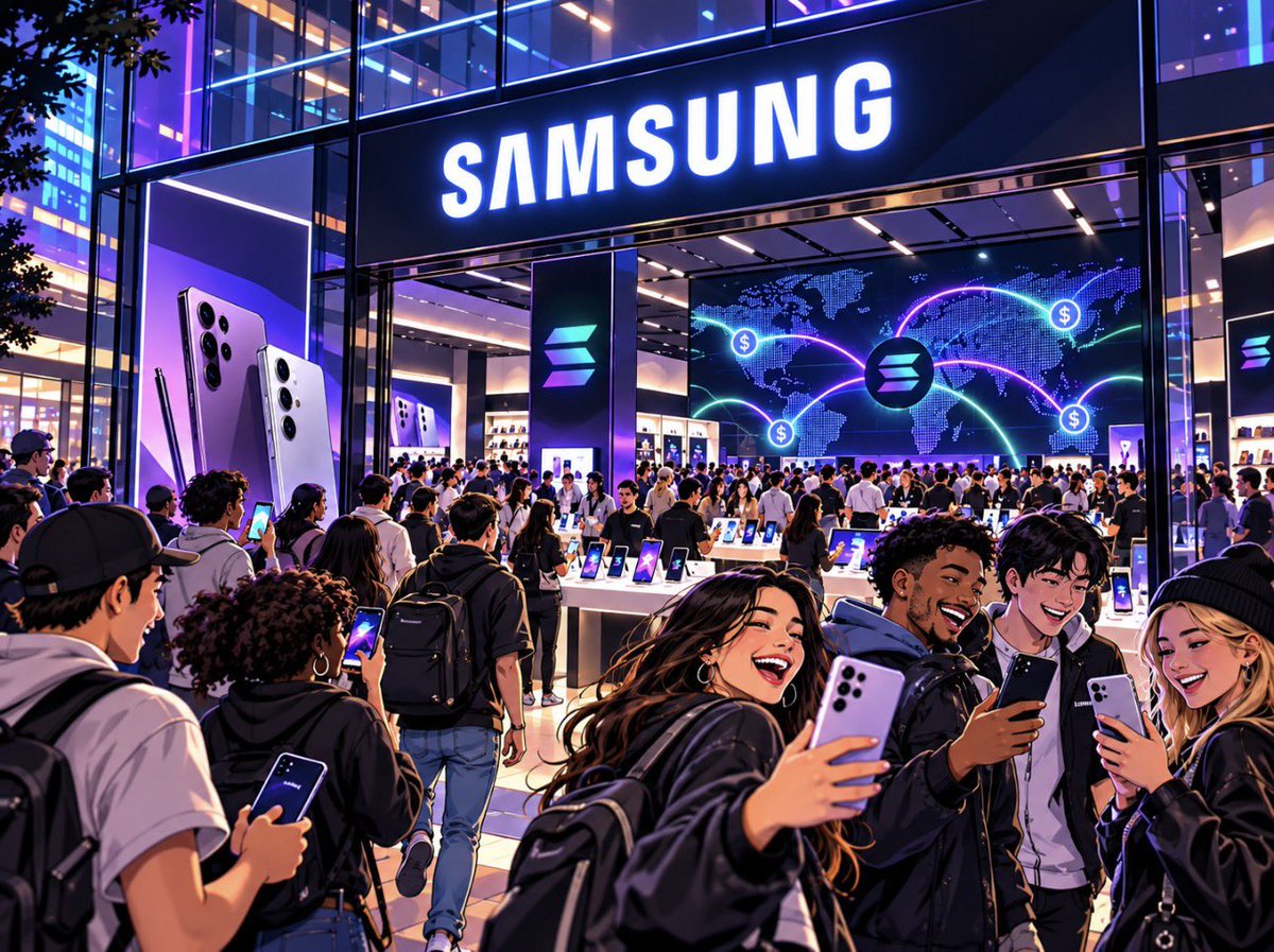 ImDenixSol's tweet photo. "SOLANA IS DEAD"

-> meanwhile, Samsung: https://t.co/defHJYTpIb