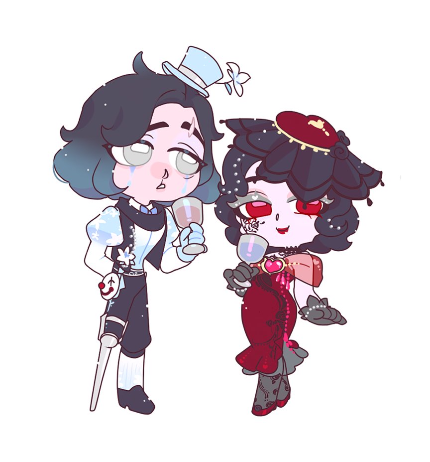 Renace_Pan's tweet photo. My Joker turned out nice.... 😭
#evelynmora #IdentityV #farolady #WeepingClown 
#Joker #第五人格 #chibi https://t.co/sLs3Rsc4ic