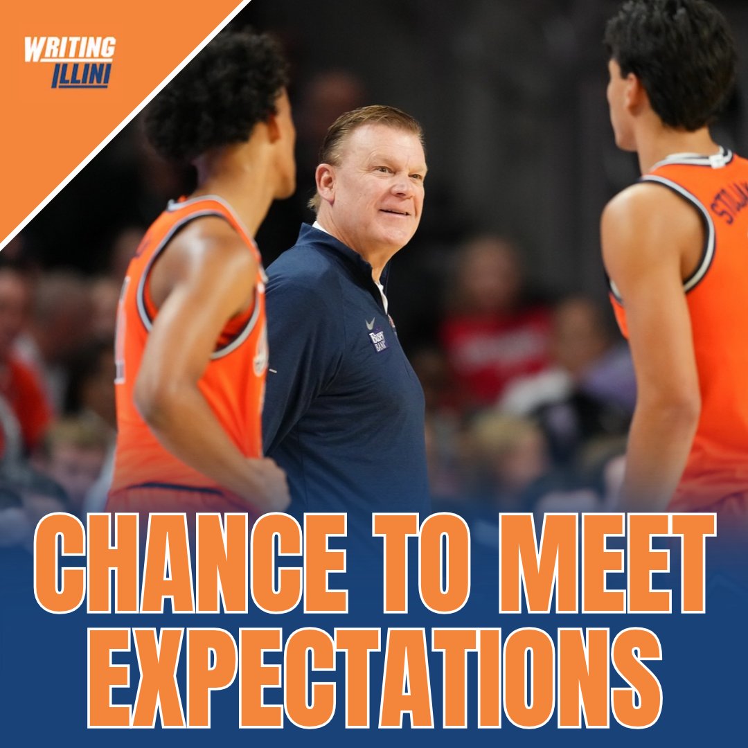 WritingIlliniFS's tweet photo. For Illinois basketball to be the best, we have to beat the best.

Rees (@ReesIsMe) looks at the 2026-27 schedule, and the AP Top 25 gives the Illini a golden opportunity to meet expectations.

https://t.co/I43ApNyB8z #Illini #lllinois #basketball #B1G https://t.co/3IcbvOoPlG