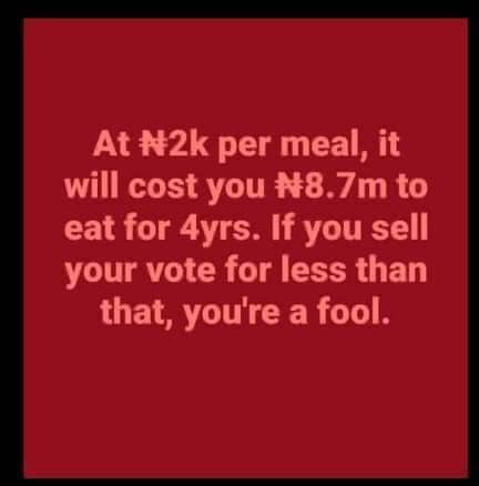 Thisispeteruzor's tweet photo. @channelstv Something I think 🤔 everyone should know before thinking of selling your votes in 2027 https://t.co/J688PhHmkY