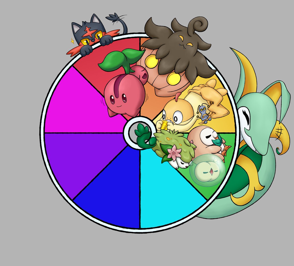 Calu_draws's tweet photo. I didn't know how to fit in all these little guys so I drew them taking a nap together 🥹

lemme hear your light blue suggestions! 💙 https://t.co/QbjgXqUufG