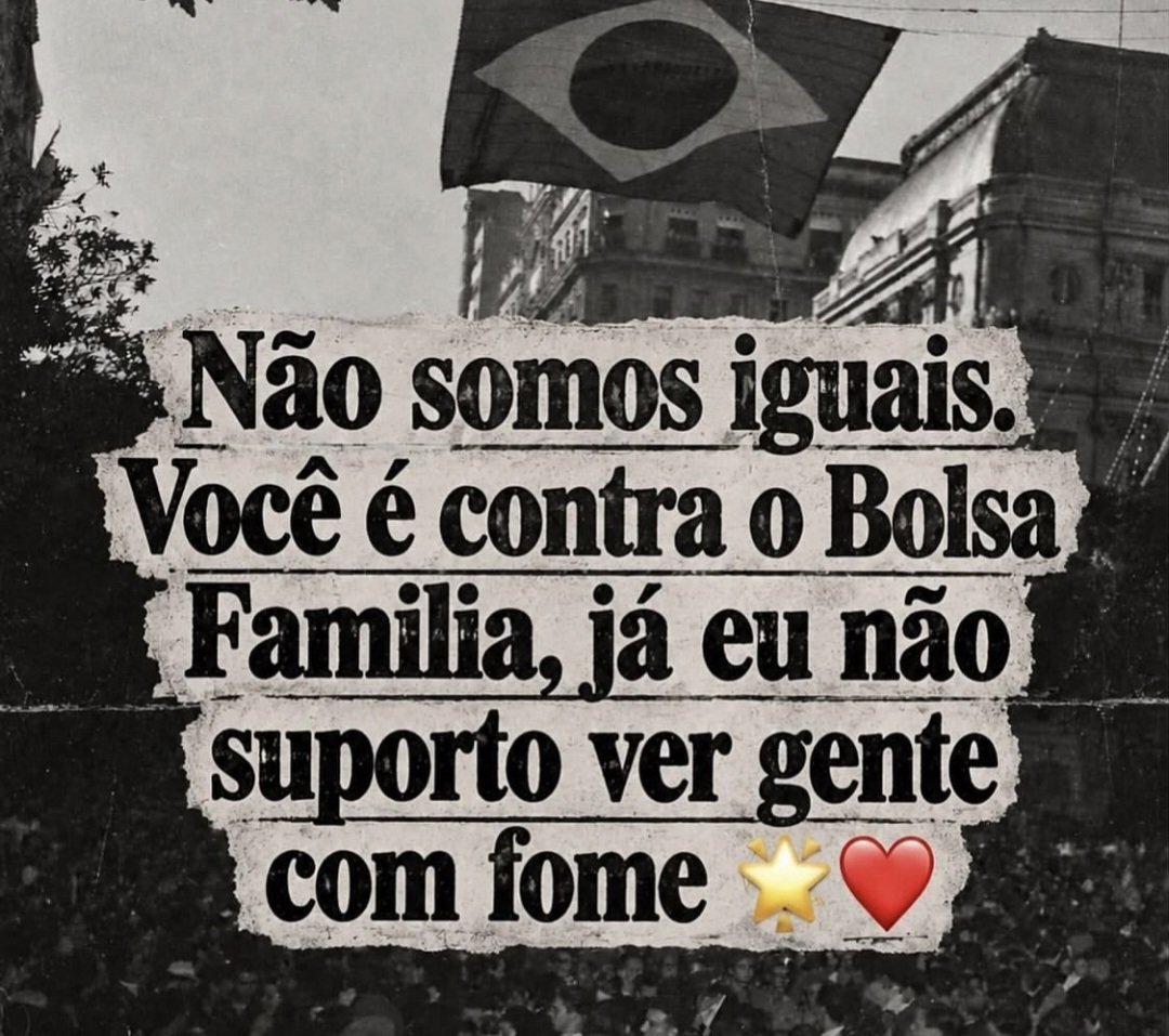 MahGomis's tweet photo. #BolsaFamiliaSoComOLula https://t.co/pCzl9uCEmS