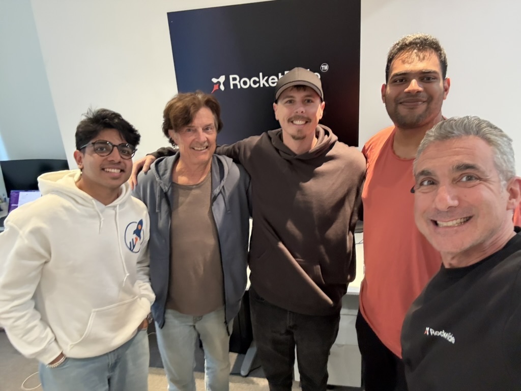 RocketRideAI's tweet photo. we said goodbye to the garage where it all started. 

last wednesday we hosted a farewell mixer at 41 grant ave, home for the past 18 months. partners, customers, neighbors, old teammates and friends came by to raise a toast.

new office, same team. more exciting stuff soon.

#rocketrideai #startups #sanfrancisco #buildinpublic