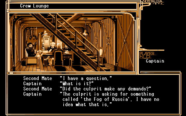 bnk_dev's tweet photo. Disc 1 is now fuly translated, and that was the easiest / shortest one of the four....

Have some screenshots while I take a couple days break 😩. #PC98 #Nostalgia1907 https://t.co/4AgtXmC4G4
