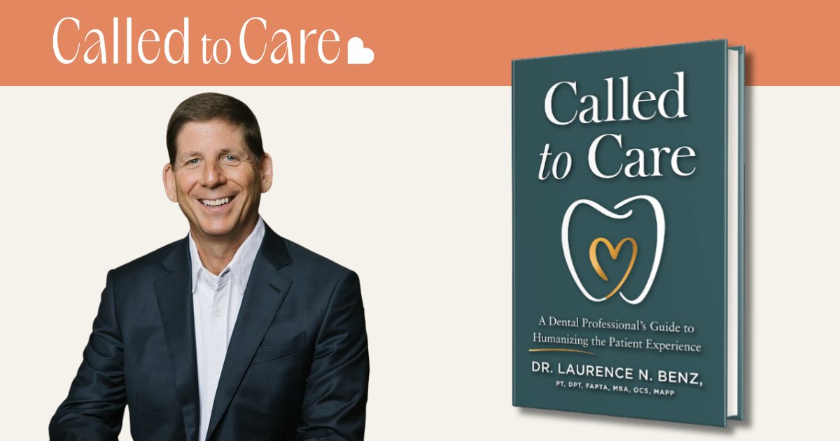 PhysicalTherapy's tweet photo. Dentistry is a profession built on trust - and trust is built in the smallest of moments.

Called to Care: A Dental Professional’s Guide to Humanizing the Patient Experience is available today.

Written for dentists, hygienists, assistants, and the teams who make every visit feel different. If you know someone in dentistry who needs this message, send it their way: https://t.co/ZSXfMvrwgC