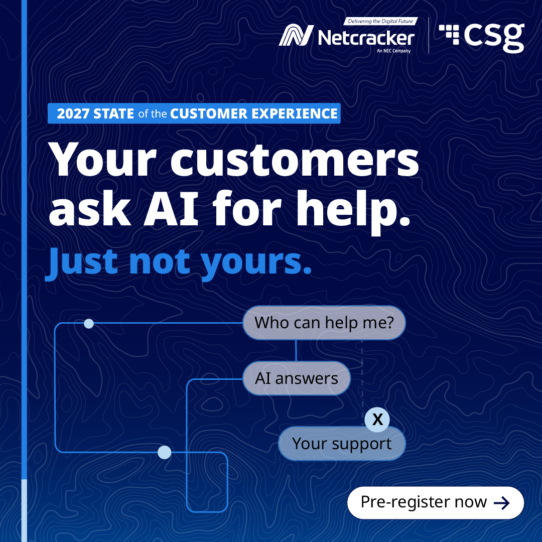 csg_i's tweet photo. Our 2027 State of the Customer Experience Report looks at where customers get stuck, where they go when the path you provide isn’t working &amp; what it means for CX in 2027. Out October 27. Pre-register now ➡️ https://t.co/vPQMgwty6Y

#CustomerExperience #CX #CXTrends #CXStrategy https://t.co/avlqg4XS1W