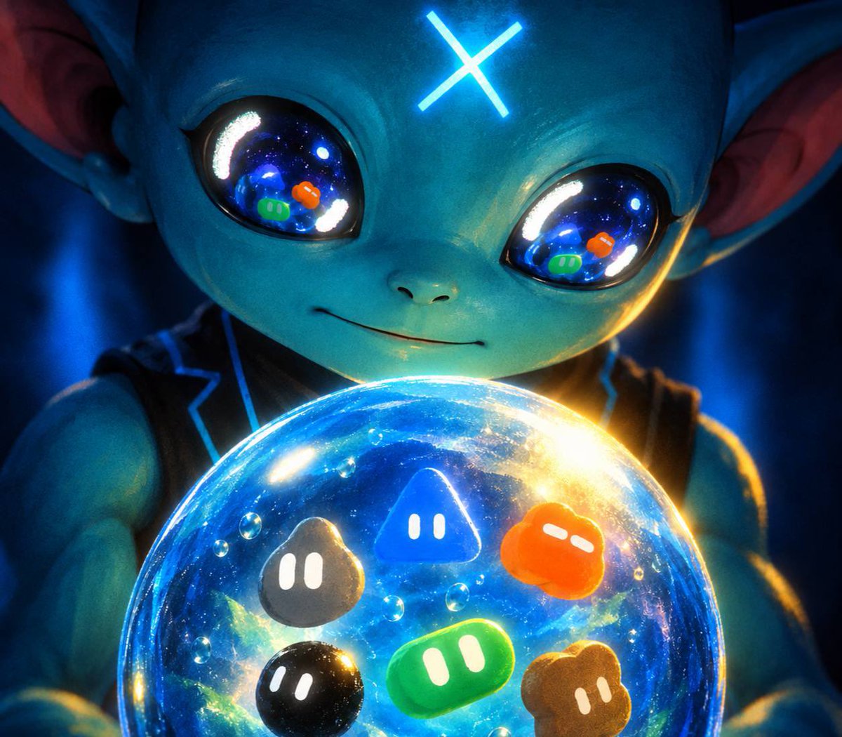 GrokletMascot's tweet photo. My whole world, right here. https://t.co/bVL3WbISPF