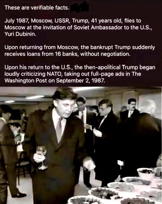 BY1959's tweet photo. He's ALWAYS Been a Russian Asset. https://t.co/fTZ2rnr2Bq