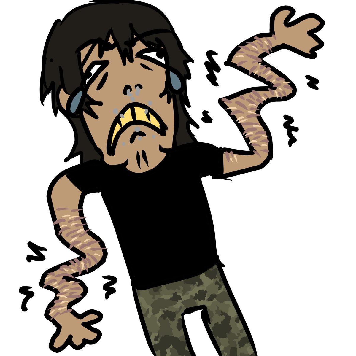 brillianttrees_'s tweet photo. nerve damage vent art #ihatenervedamage #ouch #vent https://t.co/TnZCvnOqv4