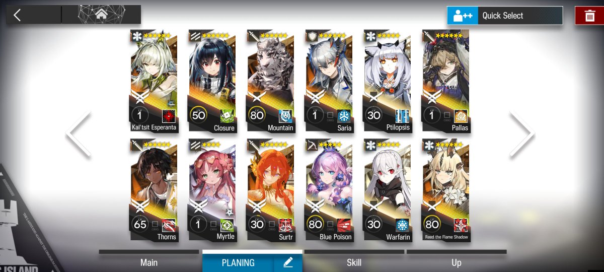 nakanom42's tweet photo. If you said to me in 2019, you trying to build your new squad without using any caster and using 4 medic in your team instead using another useful role like sniper,caster and specialist....i will call you stupid
#Arknights https://t.co/XjwLN3y6iL