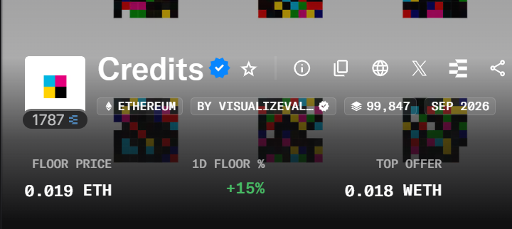 tradesgiving's tweet photo. we are now below 100k @jackbutcher credit supply with over 22k burned from statement creation on @opensea 

along with the potentially real (or test) CA of $BALANCE live:
0x3620540c994433d7b4a628c46d2ed5f92572ea07

1% supply auction coming up on @Uniswap tmrw 10/20, 10:20 AM EST
