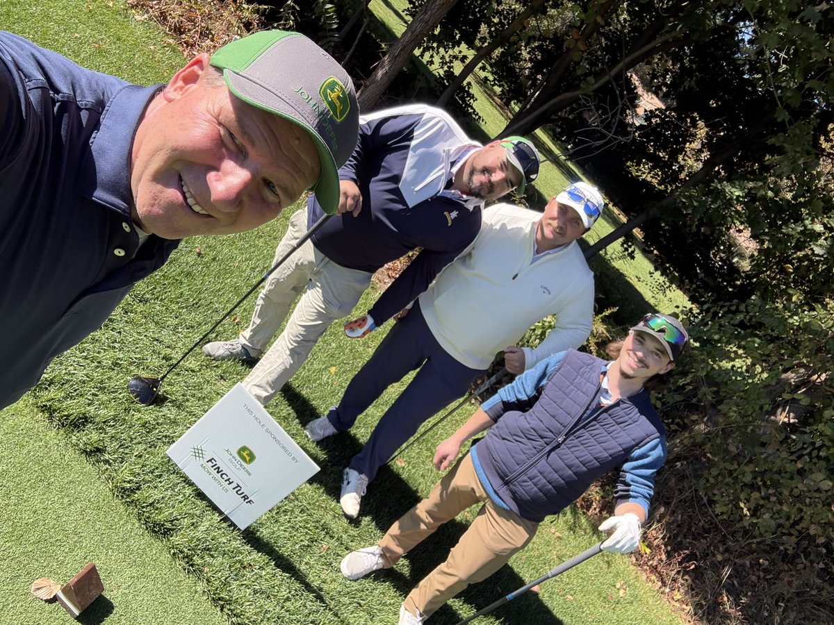 FinchTurf's tweet photo. Spent the day with the Assistants and Equipment Managers of the @GCSANE! Thanks to Concord CC for hosting a great event! ⛳️🏌🏻‍♂️ https://t.co/JR7m6wc1Kb