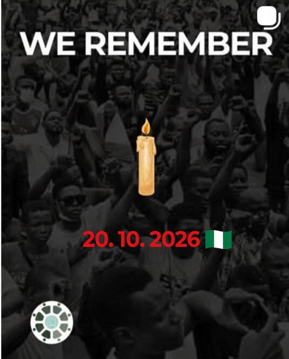 KennyMarsX's tweet photo. 20/10/2020 — We Remember. 🕯️

We remember the lives lost.
We remember the voices that cried for justice.
We remember the courage of those who stood for a better Nigeria.

Years may pass, but the memories remain.
We will never forget. 🇳🇬🕊️

#EndSARS #20thOctober2020 #WeRemember https://t.co/h9rU8mQwhq