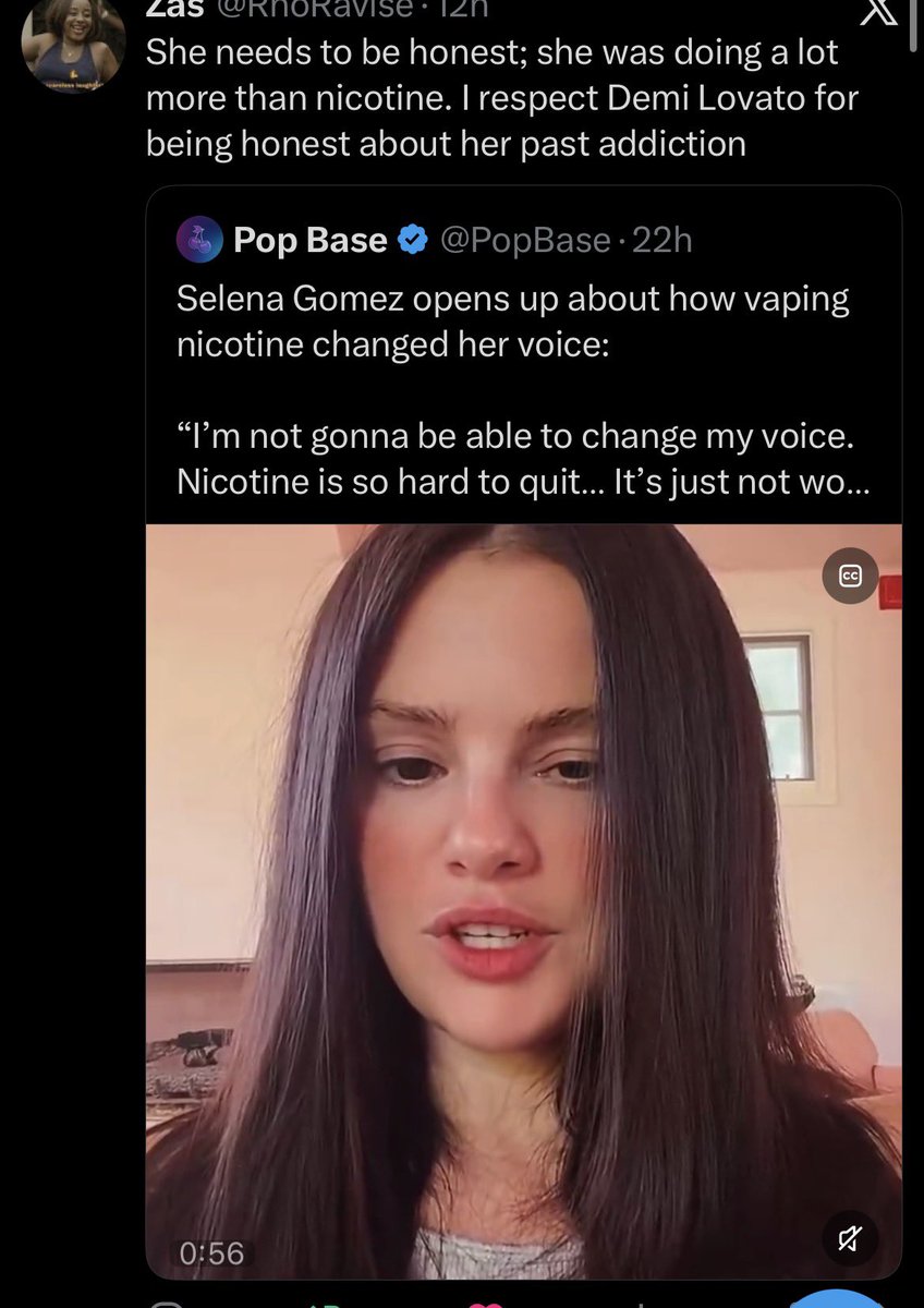 saisuonro's tweet photo. She and her ugly ass friend literally wished for Demi to OD.  Selena will end up in her place dead. Nicotine isn’t her only problem. Meth, crack and coke are. How karma works 🐍 https://t.co/J4S6NRdh3r