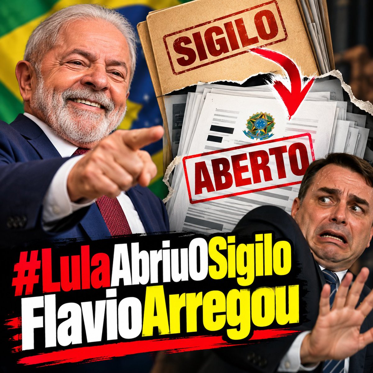 clebaobueno's tweet photo. @sbtnews #LulaAbriuOSigiloFlavioArregou https://t.co/V6eGxMfYD5