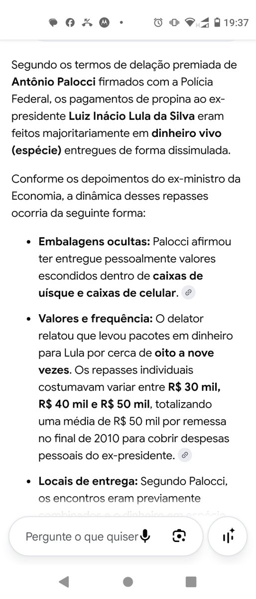 projetoartefe's tweet photo. @Rconstantino Estelionatário não assina recibo, Palocci explicou como Lula recebia dinheiro: https://t.co/2kj7B639gn