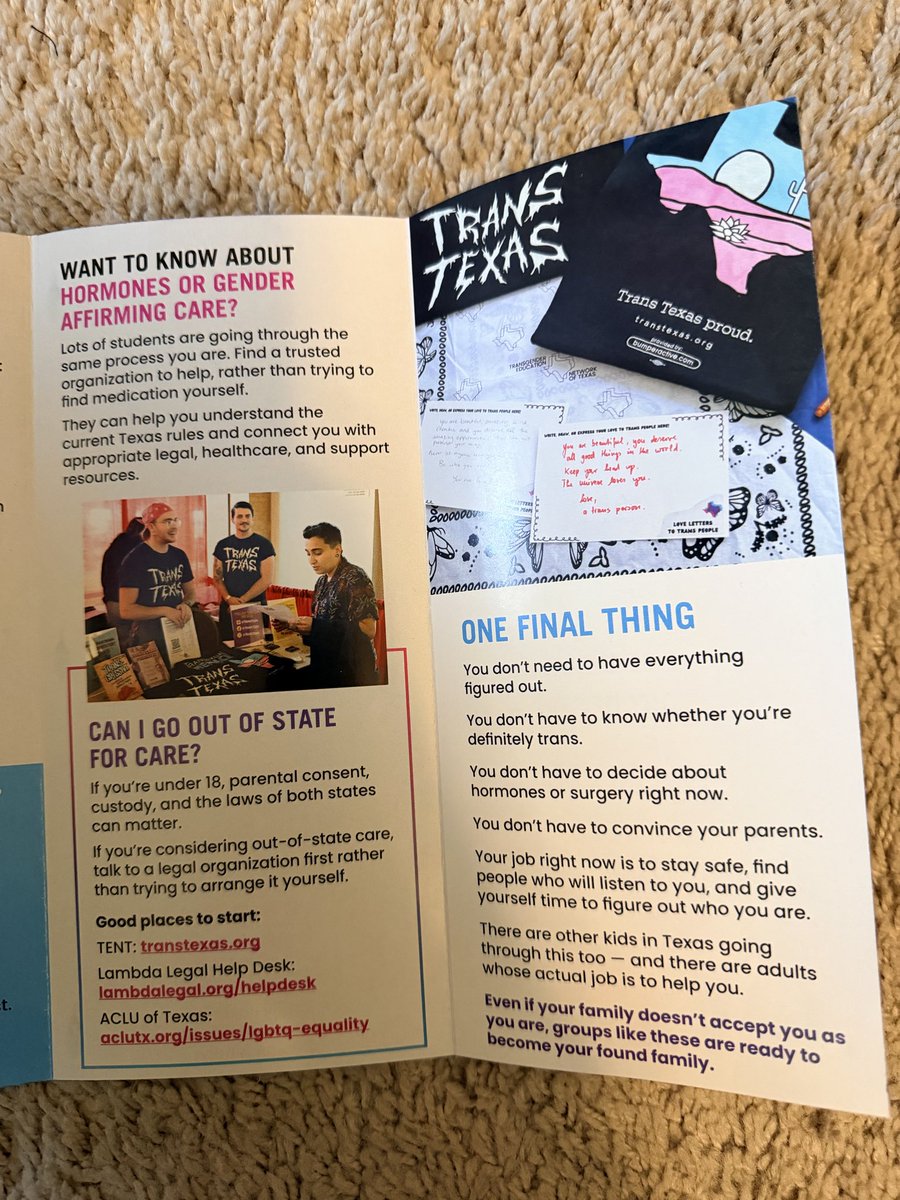 fancythis's tweet photo. so. this was mailed to my house today. addressed to my children. my favorite bit is the part where they guide them on how to become emancipated. https://t.co/bfKUNW8v0y