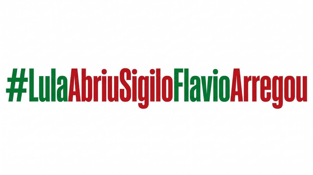 Lisio630356's tweet photo. @lulaverso #LulaAbriuSigiloFlavioArregou https://t.co/rzkm7Z3uNk