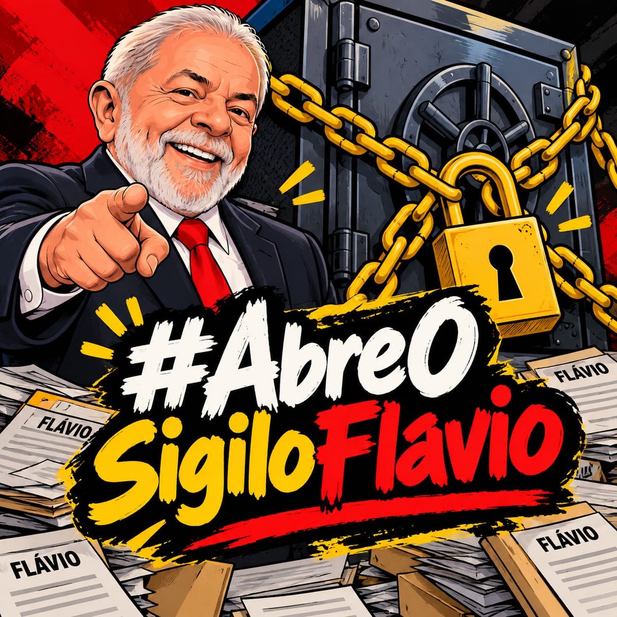 annacrgomes94's tweet photo. #LulaAbriuOSigiloFlavioArregou
#AbreOSigiloFlavio 

Lula já fez. Aparte dele. Quem não deve não teme! https://t.co/yh8AgbVwYy