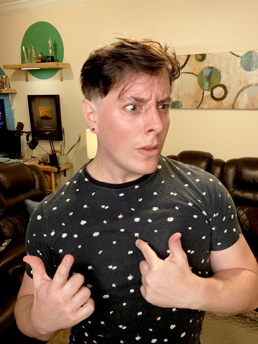 ThomasSanders's tweet photo. Today marks the 10TH ANNIVERSARY of Sanders Sides!! To commemorate today, I decided to recreate some of my fave moments featuring each of the characters. 💜 https://t.co/KhcJIrBMkY