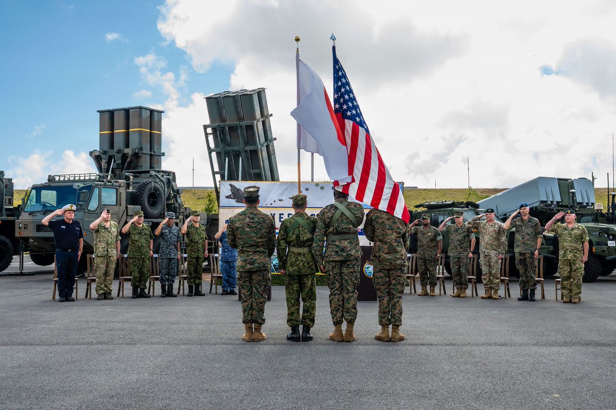 USFJ_J's tweet photo. 2026年10月19日、防衛省統合幕僚監部 @jointstaffpa と米太平洋軍は石垣島において #日米共同統合演習  「#キーン・ソード27」の訓練開始式を行い、同演習の幕開けを告げました。キーン・ソードは隔年で行われる日米共同実動演習で、複数の同盟国・パートナー国��参加します。https://t.co/yJ3ZDQCmWW https://t.co/OUcvI6NRfq