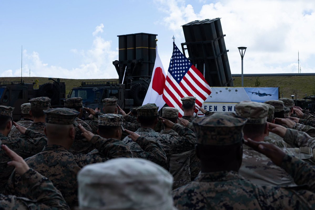 USFJ_J's tweet photo. 2026年10月19日、防衛省統合幕僚監部 @jointstaffpa と米太平洋軍は石垣島において #日米共同統合演習  「#キーン・ソード27」の訓練開始式を行い、同演習の幕開けを告げました。キーン・ソードは隔年で行われる日米共同実動演習で、複数の同盟国・パートナー国��参加します。https://t.co/yJ3ZDQCmWW https://t.co/OUcvI6NRfq