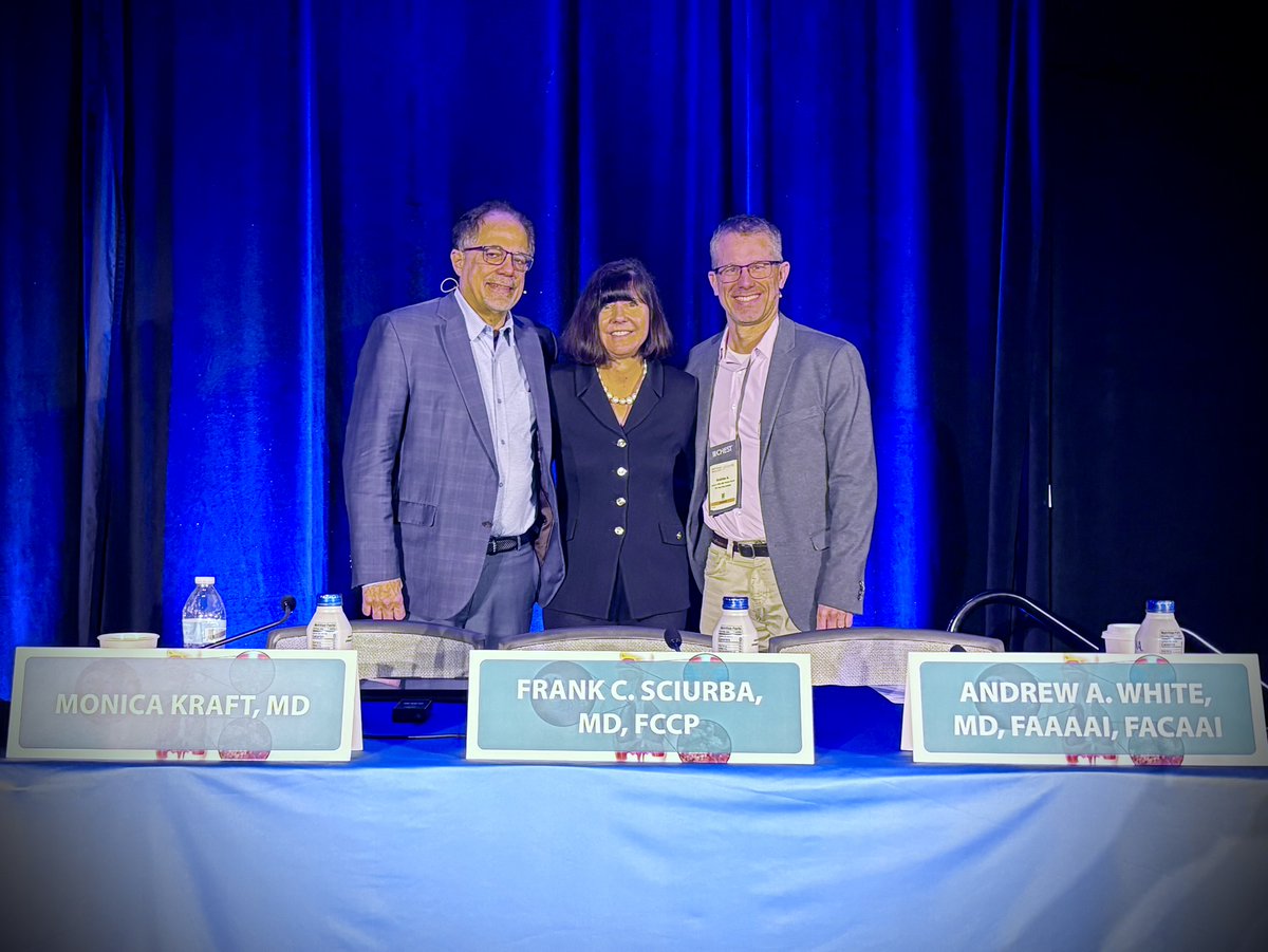PeerView's tweet photo. Thank you to Drs. Monica Kraft, Frank C. Sciurba, and Andrew A. White for sharing their expertise during #CHEST2026!

🎥 Catch the on-demand replay here: https://t.co/eRtPLUUnO2

Special thanks to @AstraZeneca for educational grant support.v#CME #MedEd https://t.co/ejHnDdBjI8