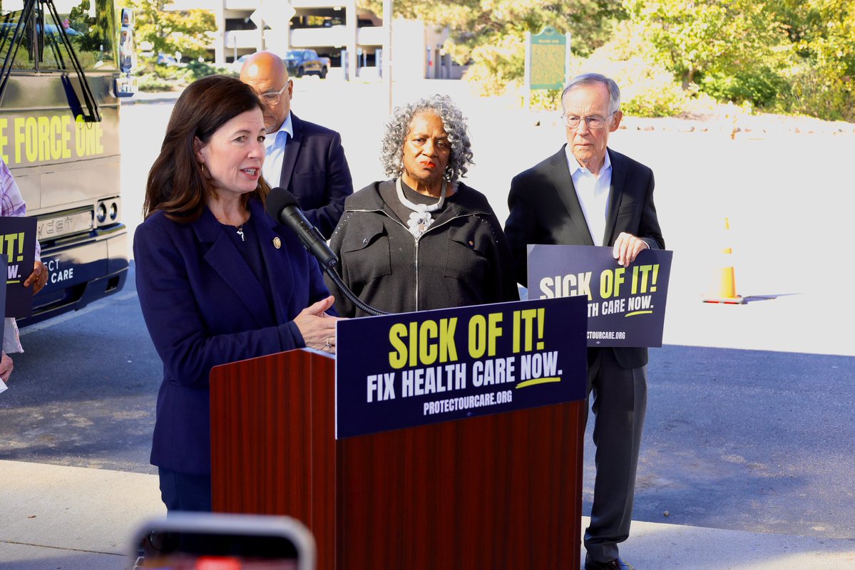RepKMR's tweet photo. Health care costs are skyrocketing again because of bad policies from out-of-touch politicians. We’re fighting alongside @ProtectOurCare so working families don’t have to choose between seeing a doctor and putting food on the table. https://t.co/331lY3fxfw
