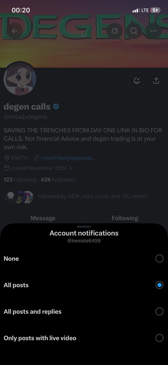 Iremide6499's tweet photo. @coldtrz @miladydegens Oh Cold

Come Though For Me Legend 

HYdBsNHByFBNR7CgqZPZX7SBMcGAoycyWqHWXjXinu12 https://t.co/PKXNxmPLpf