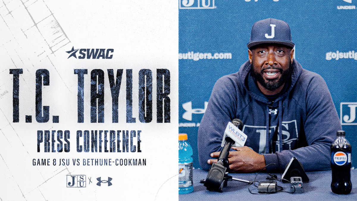 gojsutigersfb's tweet photo. 2026 Game 8: JSU vs Bethune-Cookman | T.C. Taylor | FULL

https://t.co/CIt3ye6a4l https://t.co/nCXLQg7sgE