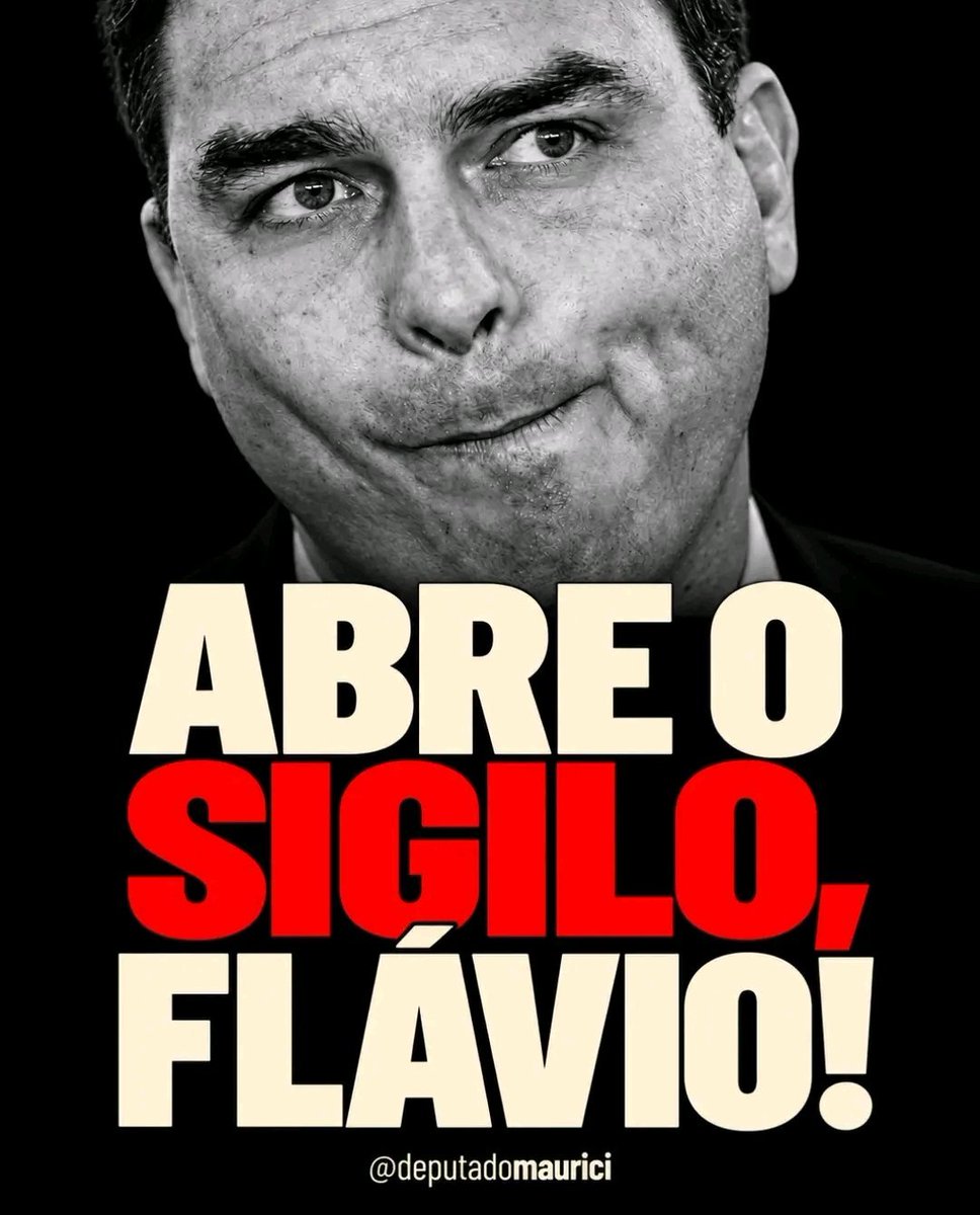 achagas407's tweet photo. QUEM NÃO DEVE NÃO TEME.
ABRE O SIGILO FLÁVIO!

#LulaAbriuOSigiloFlavioArregou https://t.co/Ls14Zk1a13