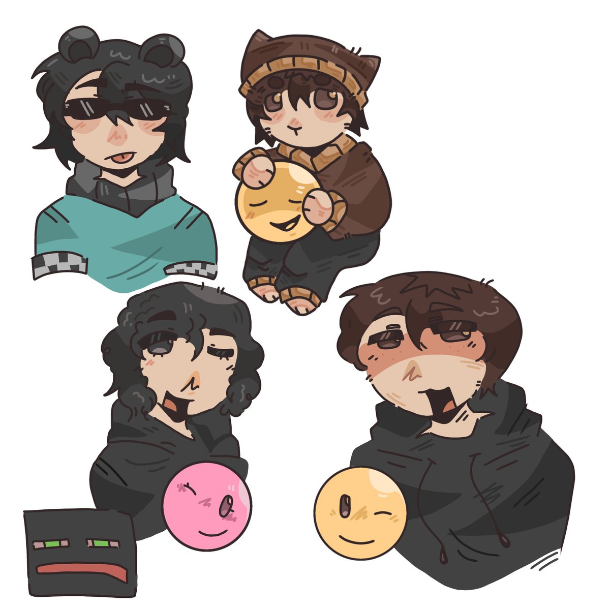 bouffonw's tweet photo. — 📌 Algunos dibujos! 

Soy sólo un universitario con tiempo libre. En realidad, no. Hice esto durante evaluaciones. 

#verity #spreenfanart #oc https://t.co/liqELl6tdV