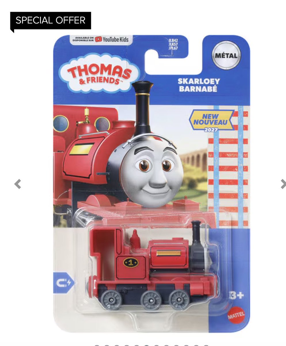 thomasmerchnews's tweet photo. First looks at Die-cast Skarloey, Timothy, Smoke Thomas and The Troublesome Van! https://t.co/Wro9ROa4RA