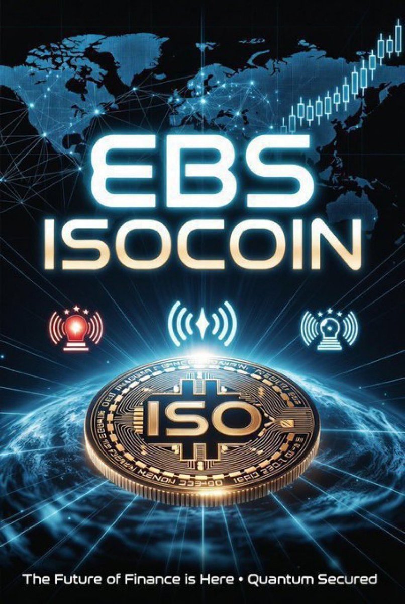 comBarackobama's tweet photo. 🚨 EBS ISOCOIN is Here!
The Emergency Broadcast System is ready to change everything. Secure your future now — move into the new Quantum Financial System and protect what’s yours.
The truth is coming. Don’t get left behind.
https://t.co/GuAvioJeQf https://t.co/bneLzlHPN3
