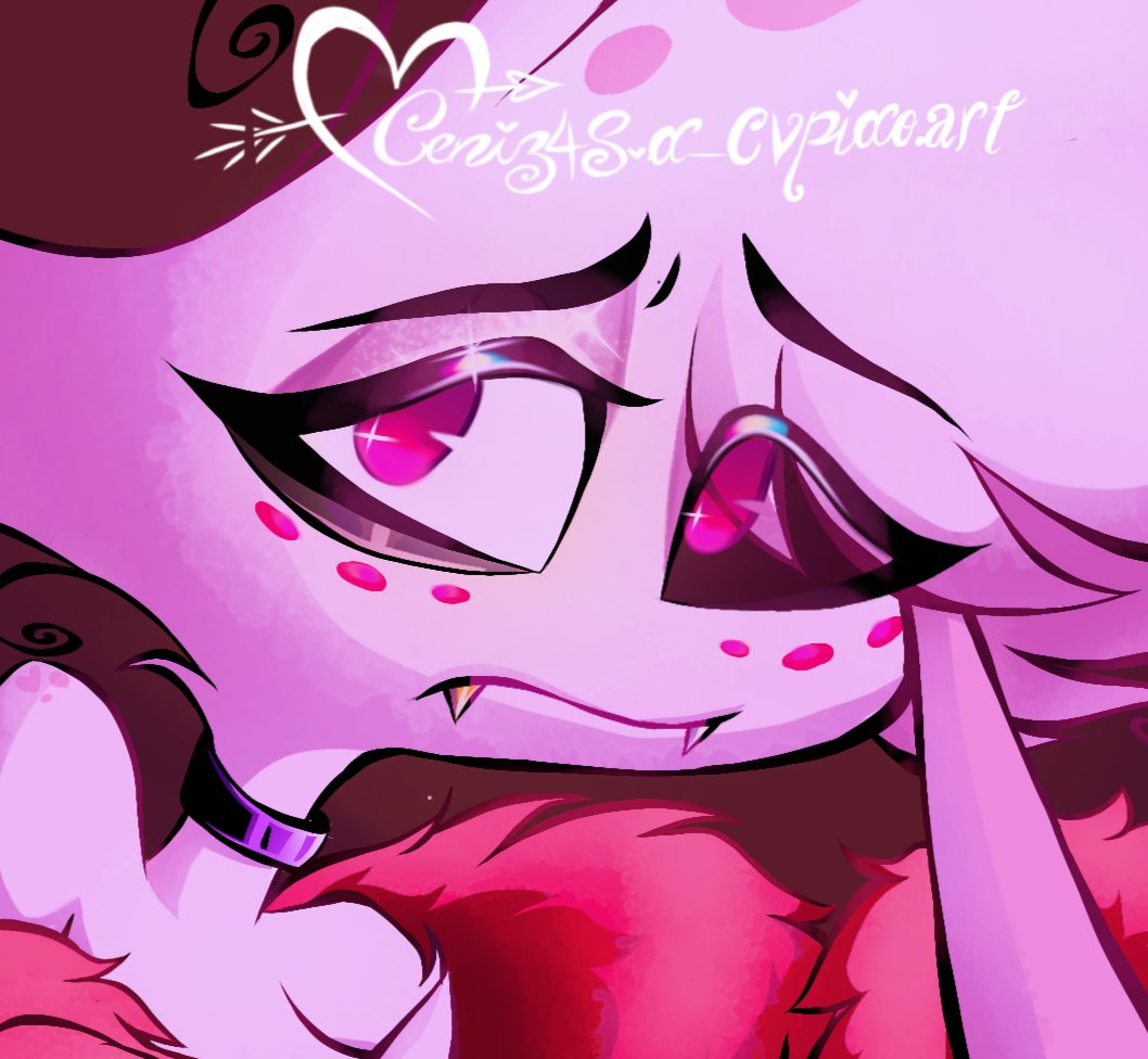 cvpids_ashes's tweet photo. HOLIII, nuevo dibujo con speed paint incluido<3
#draw #fanart #HazbinHotel #angeldust #speedpaint https://t.co/MArvgUgxB7