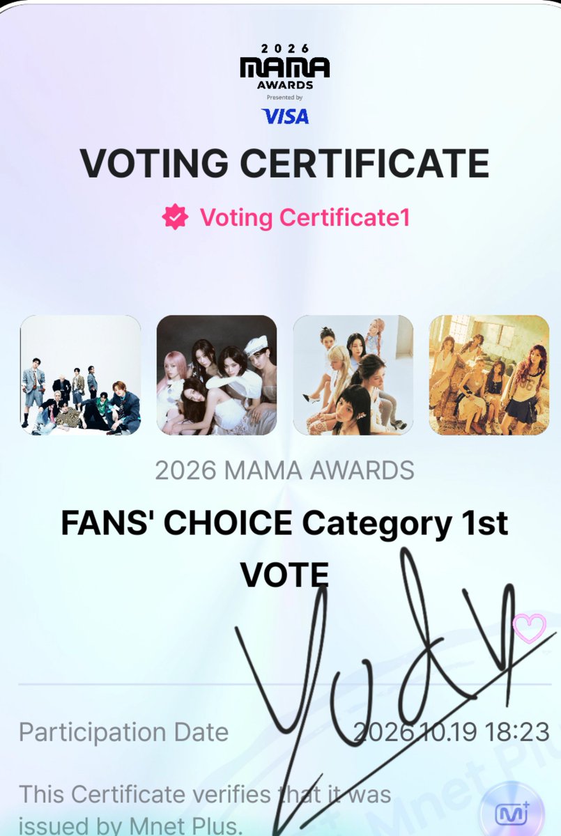 zxithalyy0's tweet photo. Holaaa un poquito tarde pero siempre votando!!

I VOTE #StrayKids FOR #2026MAMAVOTE https://t.co/HZVSRpULx5