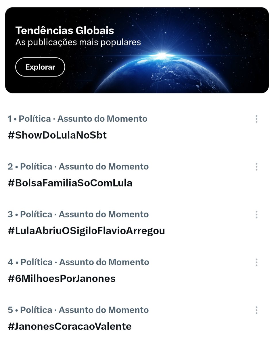 ygormurillo's tweet photo. #ExercitoSegueEmCampo 
#ShowDoLulaNoSbt
#BolsaFamiliaSoComLula
#LulaAbriuOSigiloFlavioArregou
#6MilhoesPorJanones https://t.co/N5k8B7V8KT