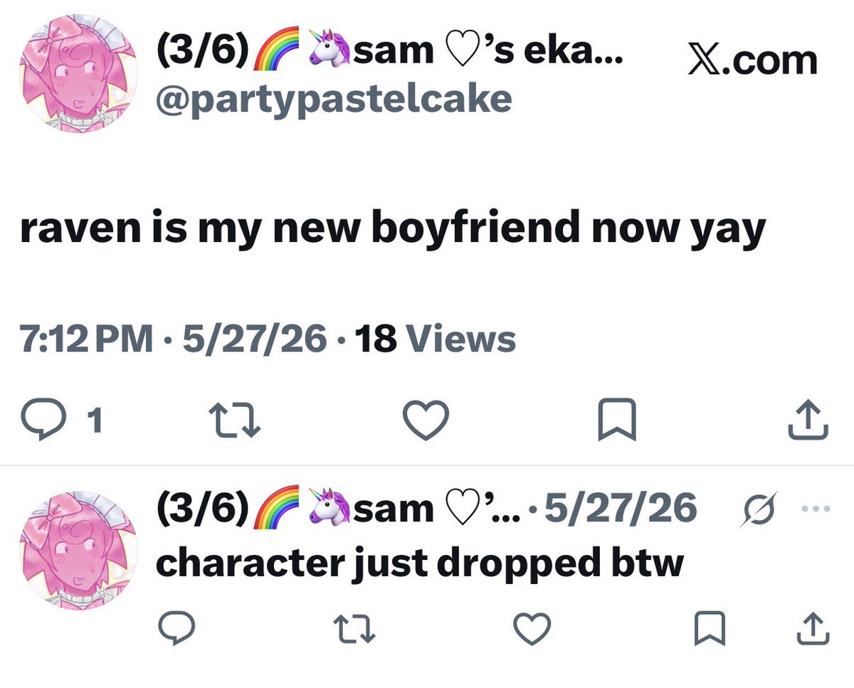 partypastelcake's tweet photo. also i’m not kidding i was yumeing with him a while ago lmao https://t.co/JBh1ezpdxd