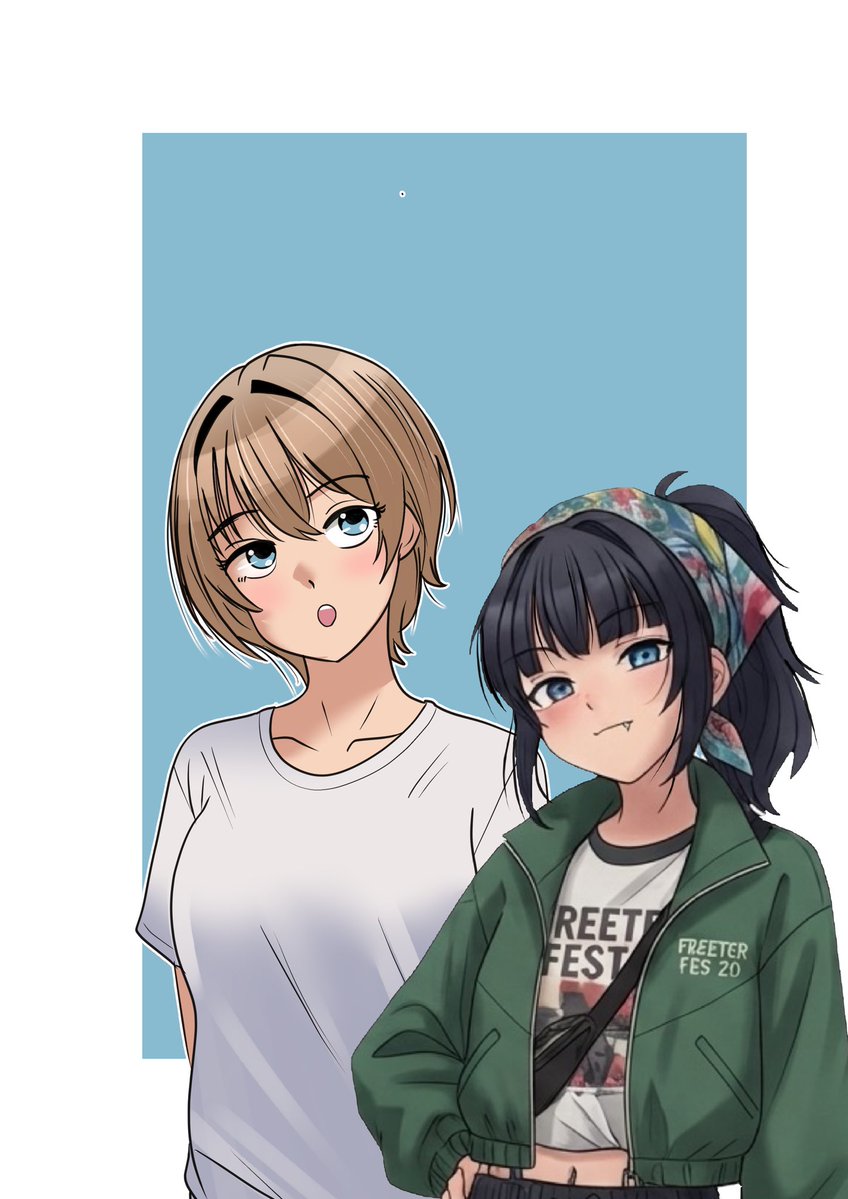 yoshiopon1's tweet photo. おはようご���います╰(*´︶`*)╯♡

最近は動画作成のお勉強をやっていたので、本当に背中がバキバキになりました(笑

この娘たちは動画作成練習用に作ったまだ名もない子たちです。
もう新しい技術に追いつくので精一杯ですよw╰(*´︶`*)╯♡

#CLIPSTUDIO #動画作成 #うちの子 https://t.co/aMcgBSYuFS