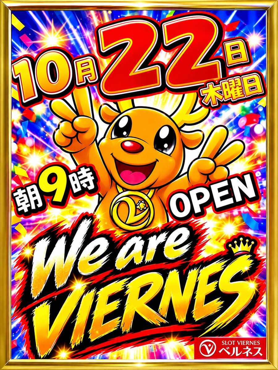 Slot_viernes's tweet photo. おはようございます🙂
10月20日（火曜日）☁️☔️☔️
しかし、秋は何処いってしまったのでしょ〜？😳日本の四季がなくなってしまうのでは・・・💦
でも食欲の秋🍂は無くならないのは私だけかなぁ💦😅
今日は0の日！#安全運転！🚗
＃ベルネス  は全力営業で！💪
＃週間おすすめ台  木曜日までやってるよ🤗 https://t.co/gJljmV6q3A