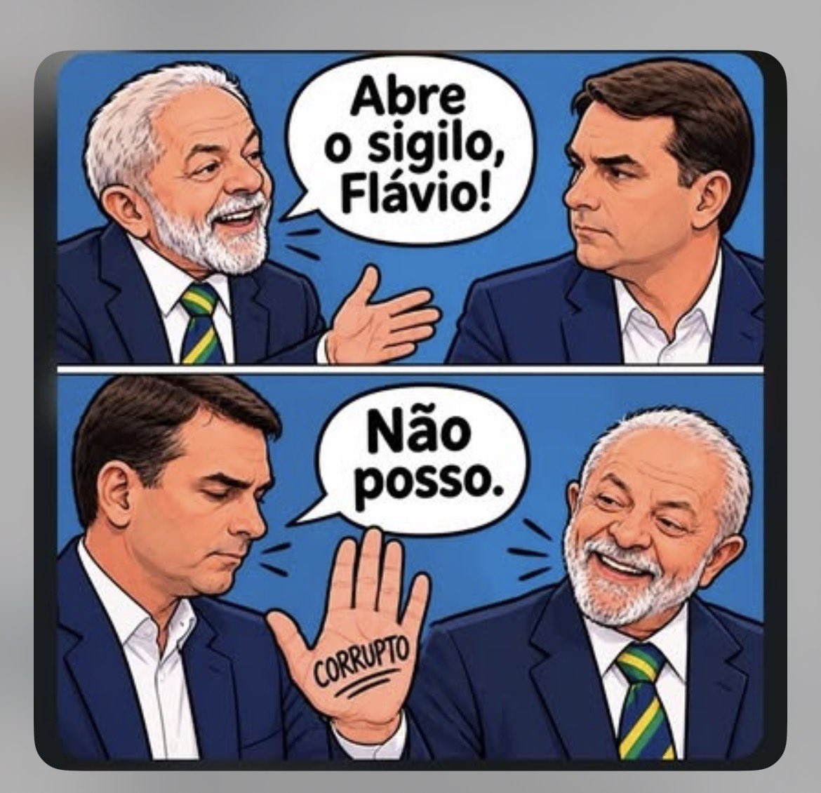 lightrooper's tweet photo. @MidiaNINJA #LulaAbriuOSigiloFlavioArregou miliciano arregao https://t.co/liB2zTEWgB