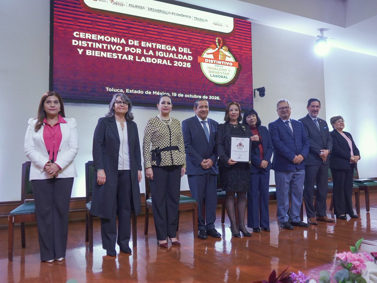 CODHEM's tweet photo. @SeMujeresEdomex @SedecoEdomex En esta edición, 147 centros de trabajo de distintos sectores fueron galardonados por impulsar condiciones laborales más justas y equitativas, que favorezcan el desarrollo de las mujeres, la igualdad de oportunidades y la corresponsabilidad entre la vida personal y laboral. https://t.co/ZwpbhTPirI