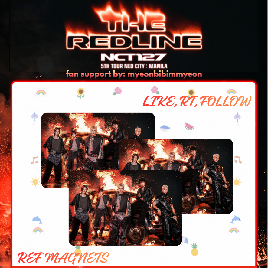 myeonbibimmyeon's tweet photo. NCT 127 5TH TOUR NEO CITY : THE REDLINE IN MANILA  
fan support by: @myeonbibimmyeon

🔴like, rt, follow  
🔴time &amp; loc: tba  
🔴see you around

#THE_REDLINE #NCT127_5TH_NEOCITY_THE_REDLINE #NCT127inMANILA2026 https://t.co/FZE3uCIewH